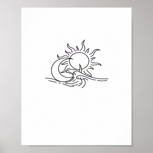 Whimsigoth Sun Zee Witchy Poster (Voorkant)
