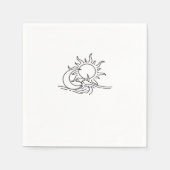 Whimsigoth Sun Zee Witchy Servet (Voorkant)