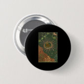 Whimsigoth Swirl-Poster Ronde Button 5,7 Cm (Voorkant /achterkant)