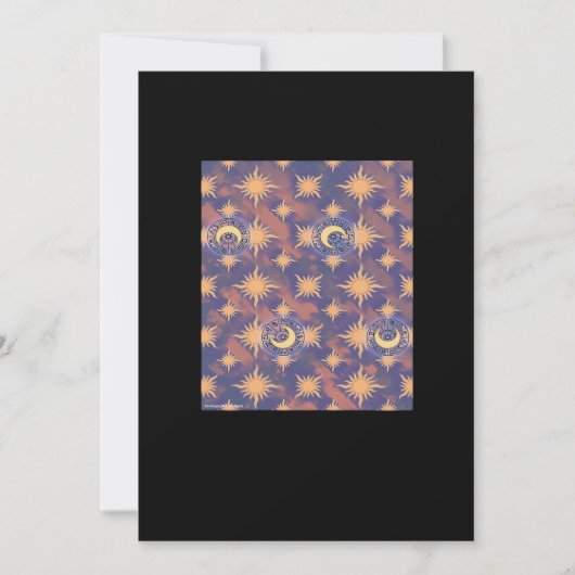 Whimsigoth Wallpaper Classic Feestdagenkaart (Voorkant)