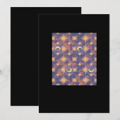 Whimsigoth Wallpaper Classic Feestdagenkaart (Voorkant / Achterkant)