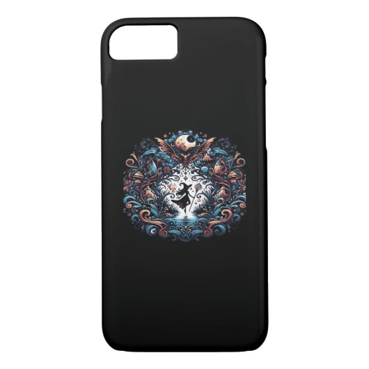 Whimsigoth Witch binnen een klassieker Case-Mate iPhone Case (Achterkant)