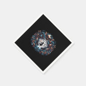 Whimsigoth Witch binnen een klassieker Servet (Hoek)