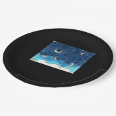 Whimsigoth Wolken Zon Maan Witchy Classic Papieren Bordje (Gekanteld)