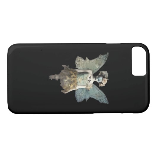 Whimsigoth Zombie Fairy Old Timey Gothic Moody Art Case-Mate iPhone Case (Achterkant (Horizontaal))
