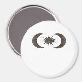 Whimsigoth Zon en manen Magneet (Voorkant / Achterkant)