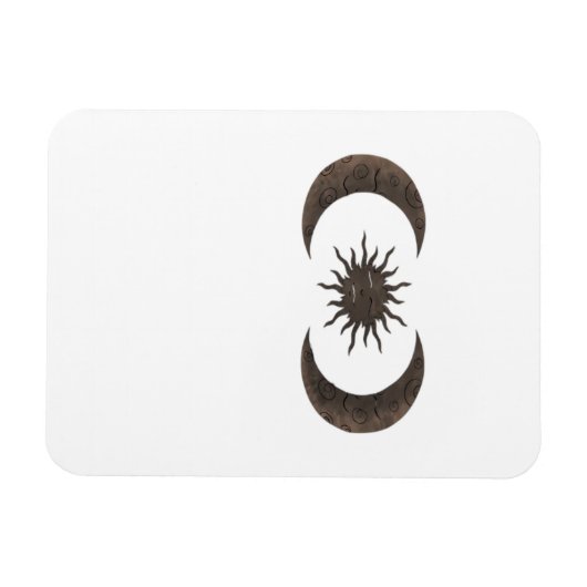 Whimsigoth Zon En Manen Magneet (Horizontaal)