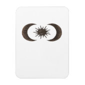 Whimsigoth Zon En Manen Magneet (Verticaal)