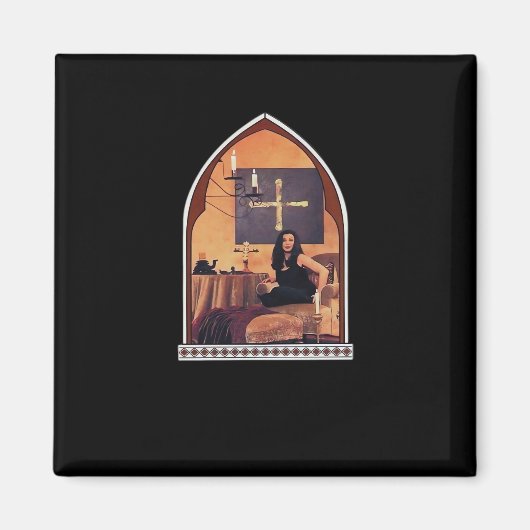 Whimsigothic Cathedral Window Classic Magneet (Voorkant)