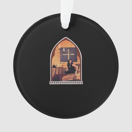 Whimsigothic Cathedral Window Classic Ornament (voorkant)