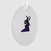 Whimsigothic Moon Witch Ornament (voorkant)