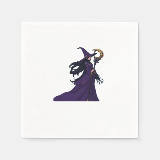 Whimsigothic Moon Witch Servet (Voorkant)