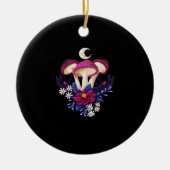 Whimsigothic Mushrooms Classic Keramisch Ornament (Voorkant)