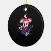 Whimsigothic Mushrooms Classic Keramisch Ornament (Links)