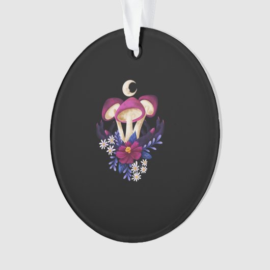 Whimsigothic Mushrooms Classic Ornament (voorkant)