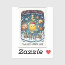 Whimsisch en pretentiel vol Zonnestelsel Kerstfees