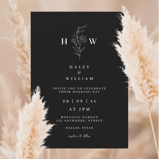 Whimsisch Minimalistisch Script Eenvoudig Witte Tr Kaart