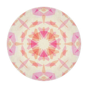 Whimsisch Roze Ster Meisjesachtig Patroon Dopamine Snijplank