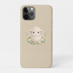 WhimsiSchapen en Wilde Bloemen voor een Charmante Case-Mate iPhone Case