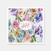 WHIMSISCHE BUTTERFLIES EN STROMEN SERVETTEN (Voorkant)