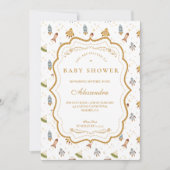 Whimsische Celestiale Safari Baby Shower Kaart (Voorkant)