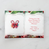 Whimsische Elf | Gepersonaliseerde Kerstmis Kaart (Binnen)