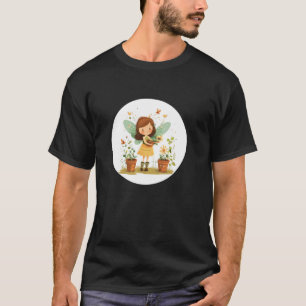 Whimsische Fee Tuinman voor de Aanraking van de Na T-shirt