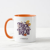 Whimsische geesten Halloween  Mok (Links)