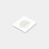 Whimsische Geïllustreerde Post-its – Aangepaste Po Post-it® Notes (Schuin)
