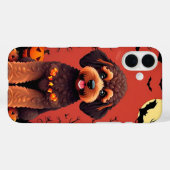 Whimsische Griezelige Puppy Kunst 👻🐶 Magische Ha Case-Mate iPhone Case (Achterkant (horizontaal))