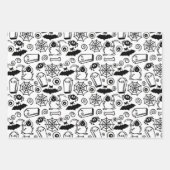 WHIMSISCHE HALLOEEN INPAKPAPIER VEL (Voorkant 2)