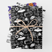 WHIMSISCHE HALLOEEN INPAKPAPIER VEL (In situ)