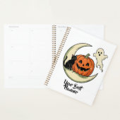 Whimsische Halloween Pompoen & Maan Planner (Display)