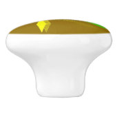 "Whimsische" keramische knop (Zijkant)
