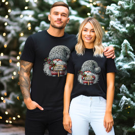 🎅 Whimsische Kerst Gnome T-shirt