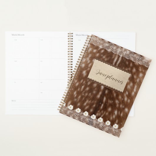 Whimsische planner met herten (Display)
