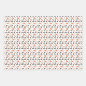 Whimsische Spinnen Halloween Inpakpapier Vel (Voorkant 3)