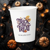 Whimsische spoken Halloween Papieren Bekers