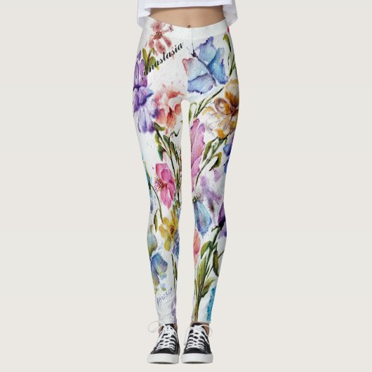WHIMSISCHE STROMEN LEGGINGS (Voorkant)