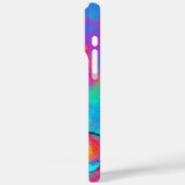 WHIMSISCHE STROMEN, roze gele boomstammen Case-Mate iPhone Case (Achterkant / Links)