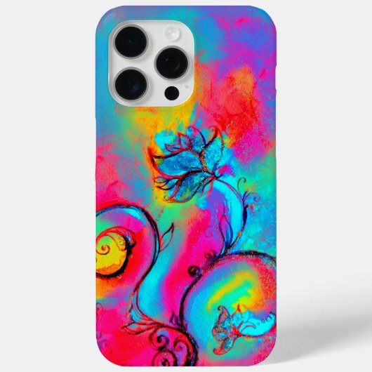WHIMSISCHE STROMEN, roze gele boomstammen Case-Mate iPhone Case (Achterkant)