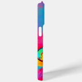 WHIMSISCHE STROMEN, roze gele boomstammen Case-Mate iPhone Case (Achterkant / Rechts)