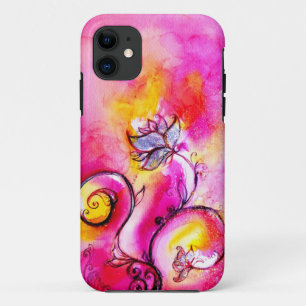 WHIMSISCHE STROMEN, roze gele Paarse Florenz iPhone 11 Hoesje