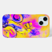 WHIMSISCHE STROMEN, ZWEMEN IN GEEL PAARS Case-Mate iPhone CASE (Achterkant (horizontaal))