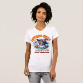 Whimsische Summerween Geest op Eenhoorn Vlot T-shirt (Voorkant volledig)