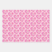 Whimsische Valentijnsdag Inpakpapier Vel (Voorkant)