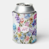 WHIMSISCHE VLOERINGEN EN BUTTERFLIES BLIKJESKOELER (Blikje Achterkant)