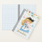 Whimsy Alice's Avonturen in Wonderland Notitieboek (Binnen)