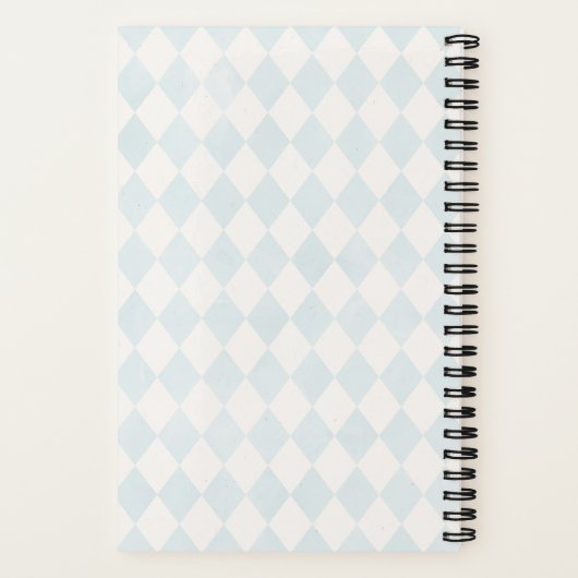 Whimsy Alice's Avonturen in Wonderland Notitieboek (Achterkant)