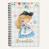 Whimsy Alice's Avonturen in Wonderland Notitieboek (Voorkant)